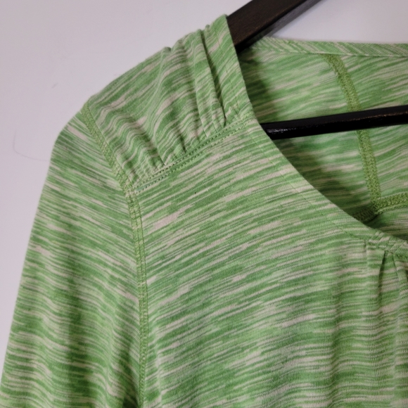 Woolrich women's green long-sleeved top - Picture 3 of 8
